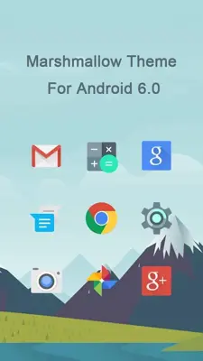 Marshmallow Theme android App screenshot 1